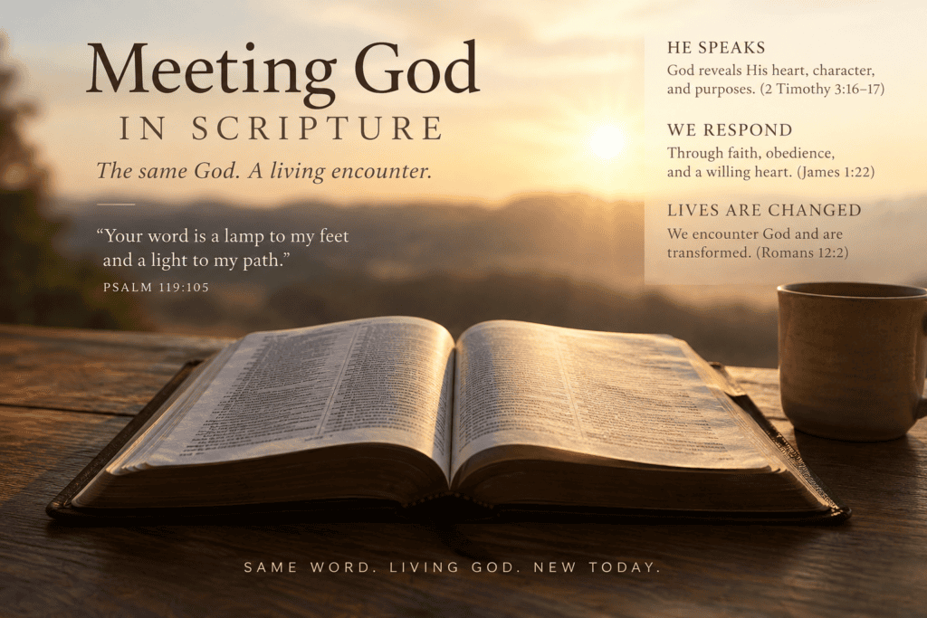 meeting God in Scripture