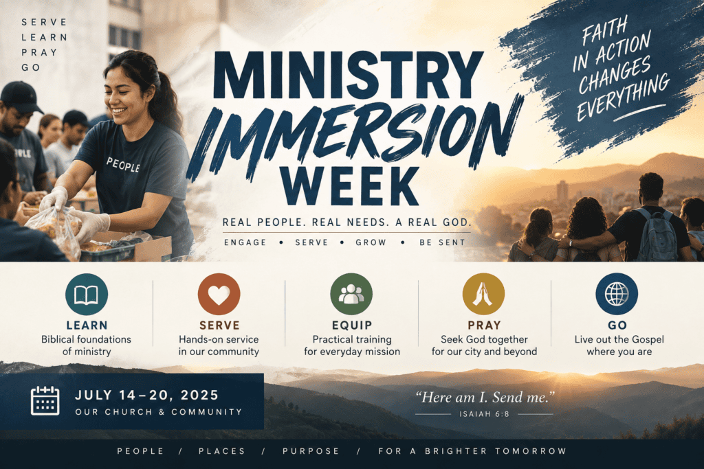 Ministry Immersion Week