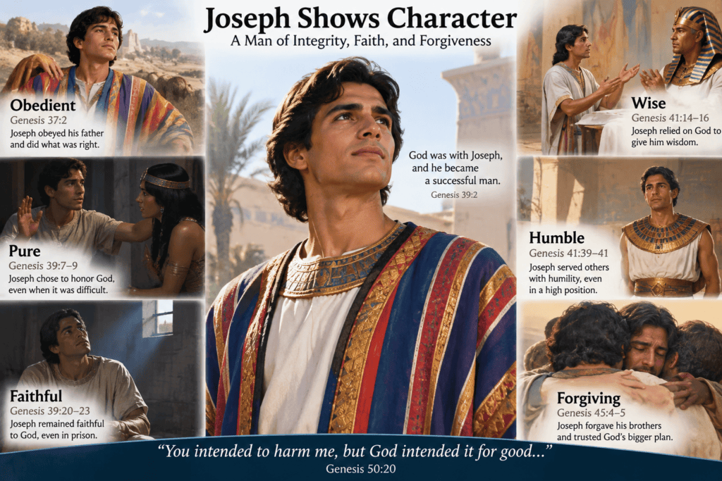 Joseph Shows Character