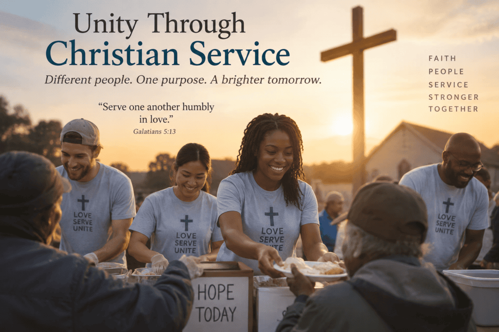 unity through Christian service