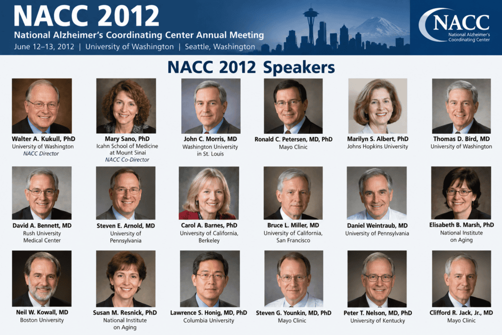 NACC 2012 speakers