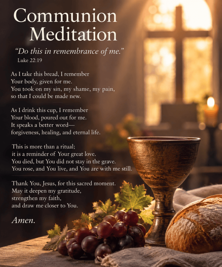 communion meditation