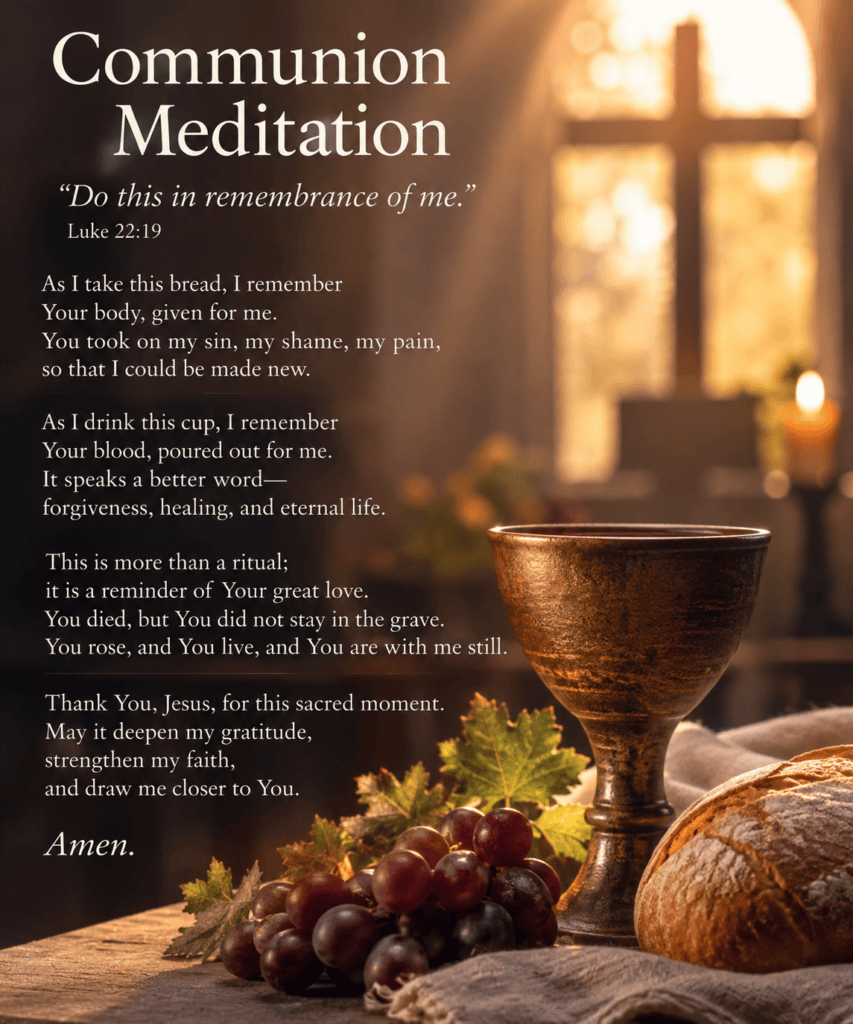 communion meditation