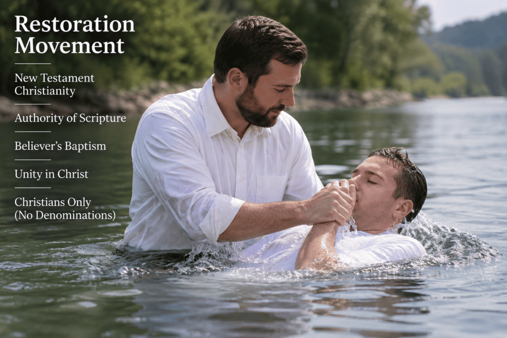 Restoration Movement baptism