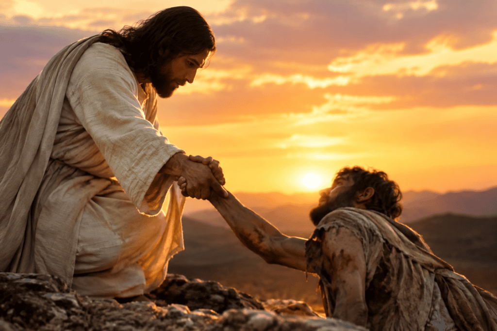 peace through sacrificial love