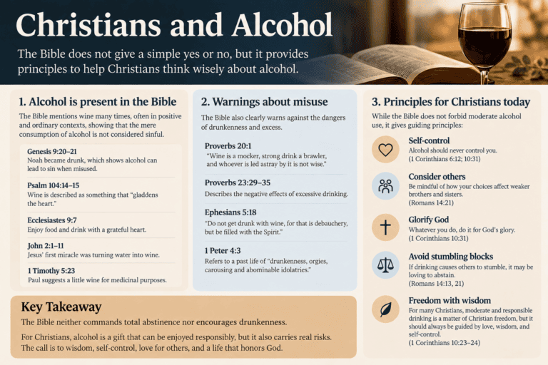 Christians and alcohol