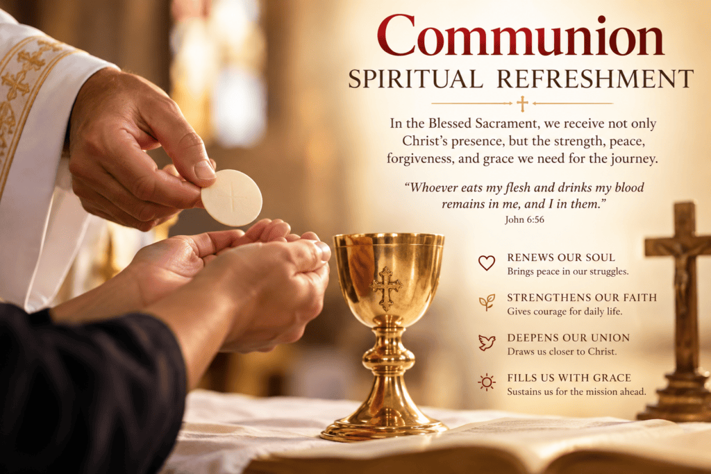 Communion spiritual refreshment