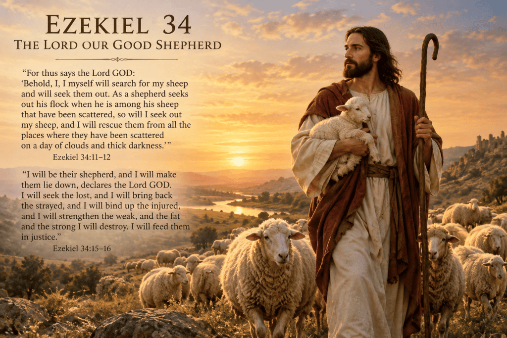 Ezekiel 34 Good Shepherd
