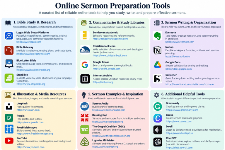 online sermon preparation tools