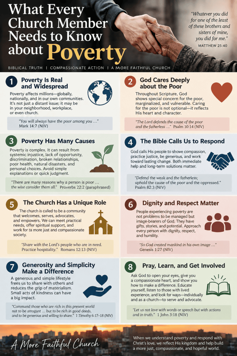 What Every Church Member Needs to Know about Poverty