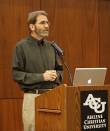 Kent Smith of Abilene Christian University described how and why 