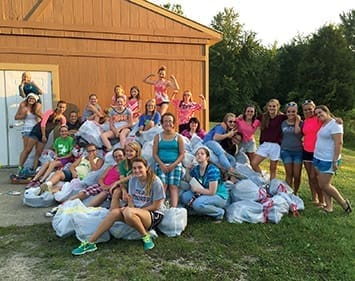 Melanie Moore created a weeklong camp for girls at Woodland Lakes Christian Camp in Amelia, OH. Moore also plans a retreat each winter and three-hour Bible study gatherings (plus activities) once a month.