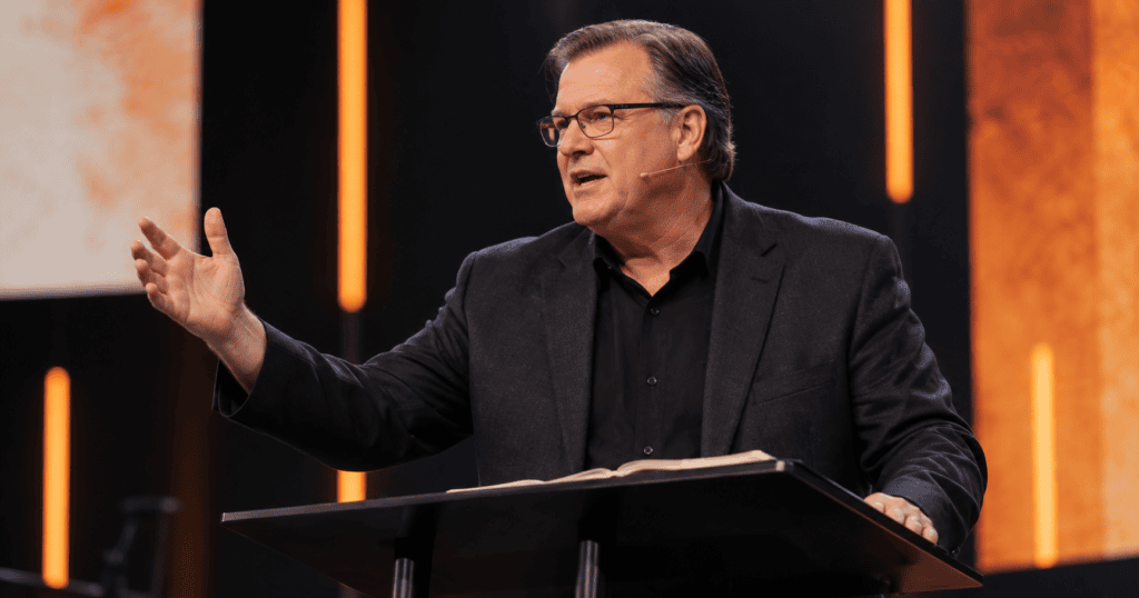 Mike Claypool preaching